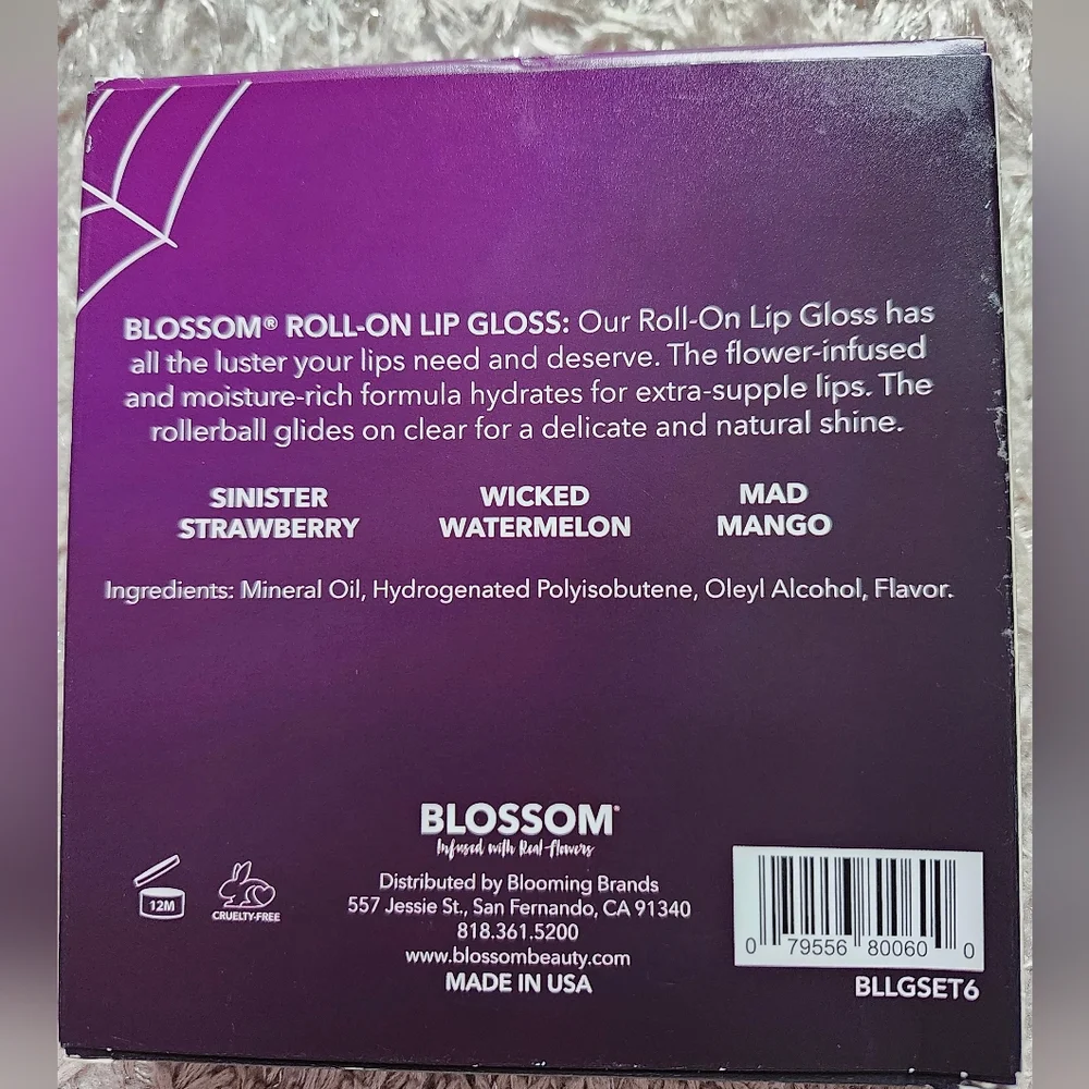 blossom lip strawberry finish