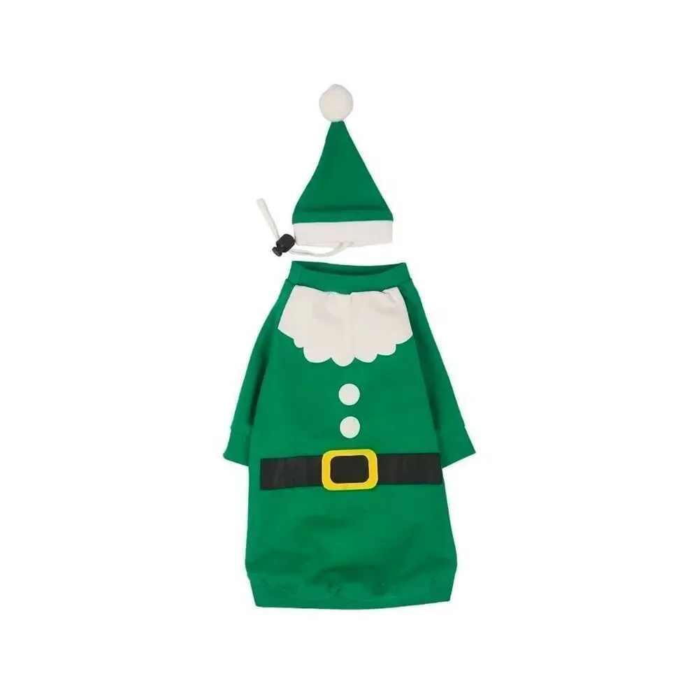 Pet Santa's Little Helper Costume