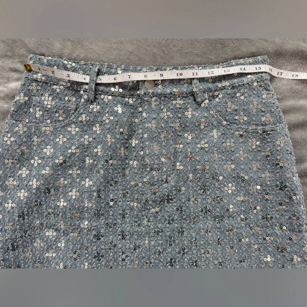 Storia sequins over once