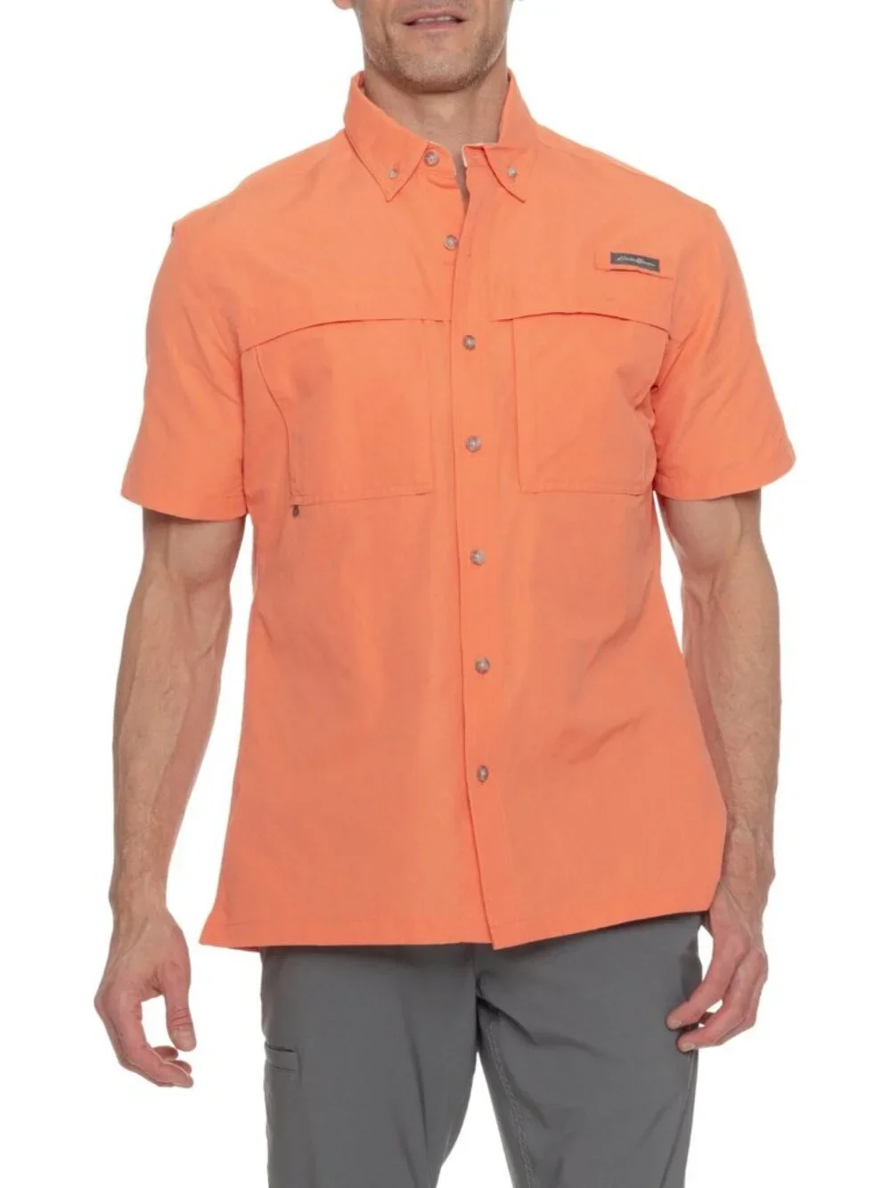 Eddie Bauer Ripstop Guide Shirt - UPF 50+, Short Sleeve - NWT...size XL