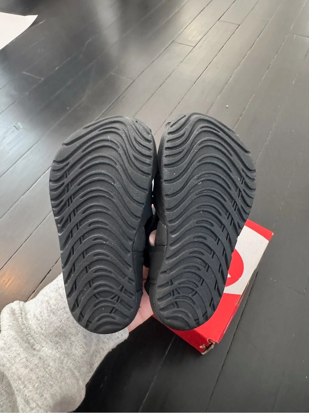 Nike comfort toe