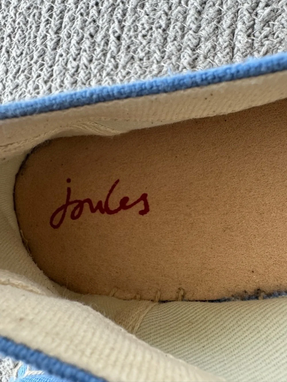 Joules light blue