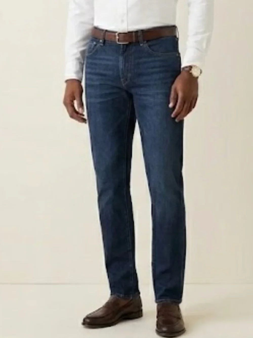 J. Crew 484 Slim Fit Dark Indigo Jeans Size 36x32