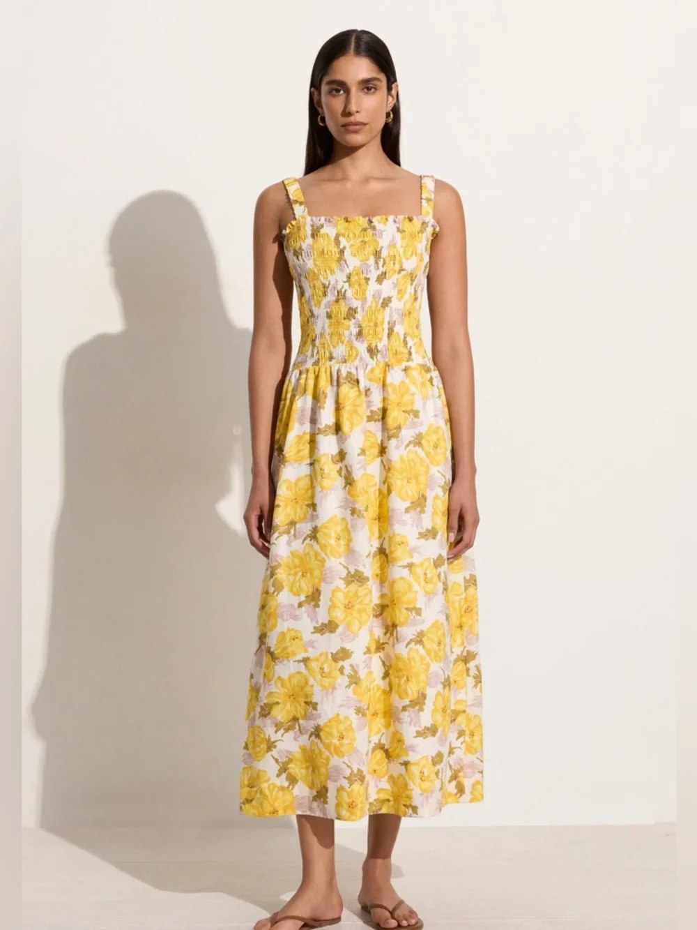 Faithfull the Brand Messina Midi Dress
