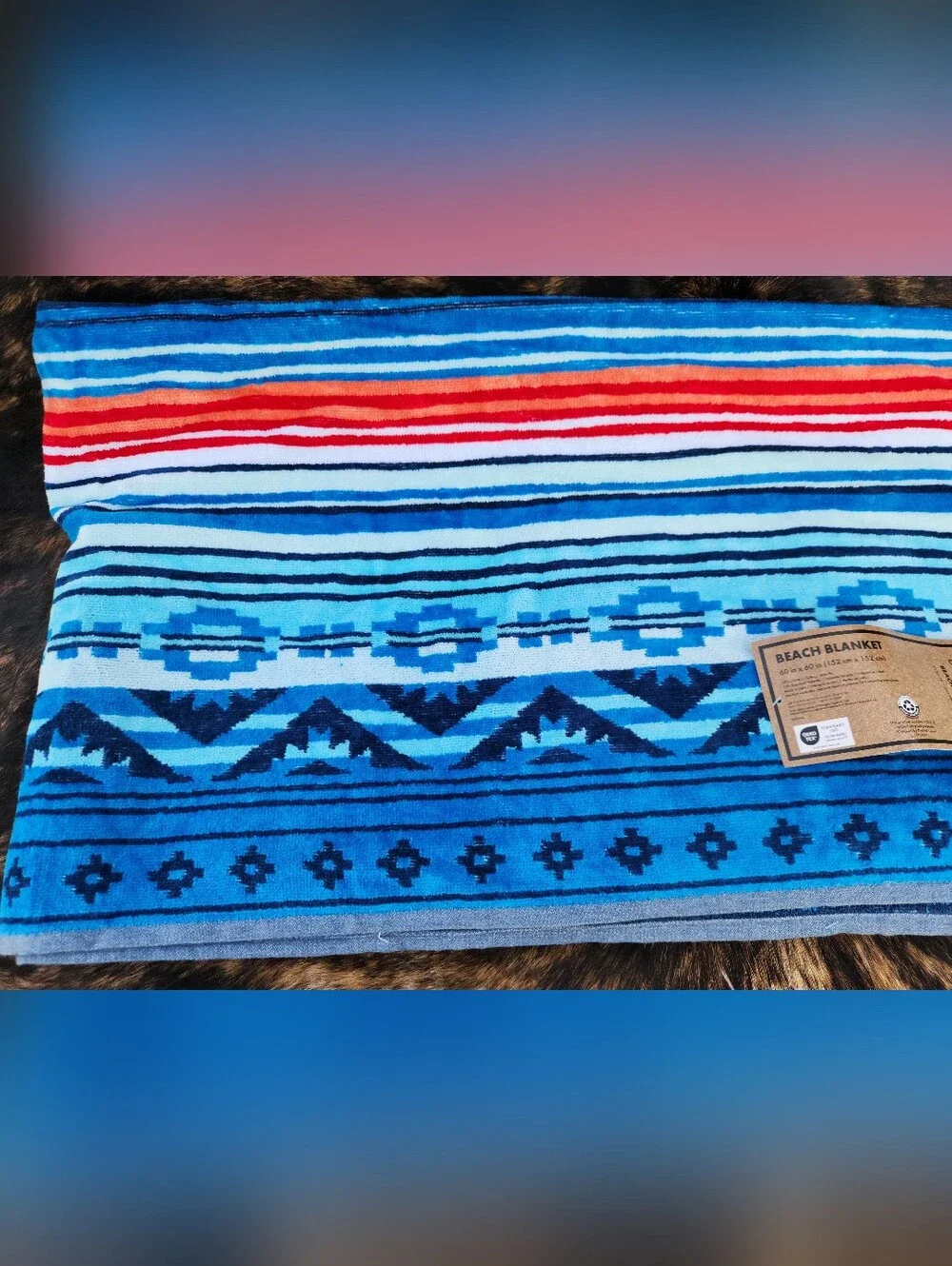 Wrangler beach blanket