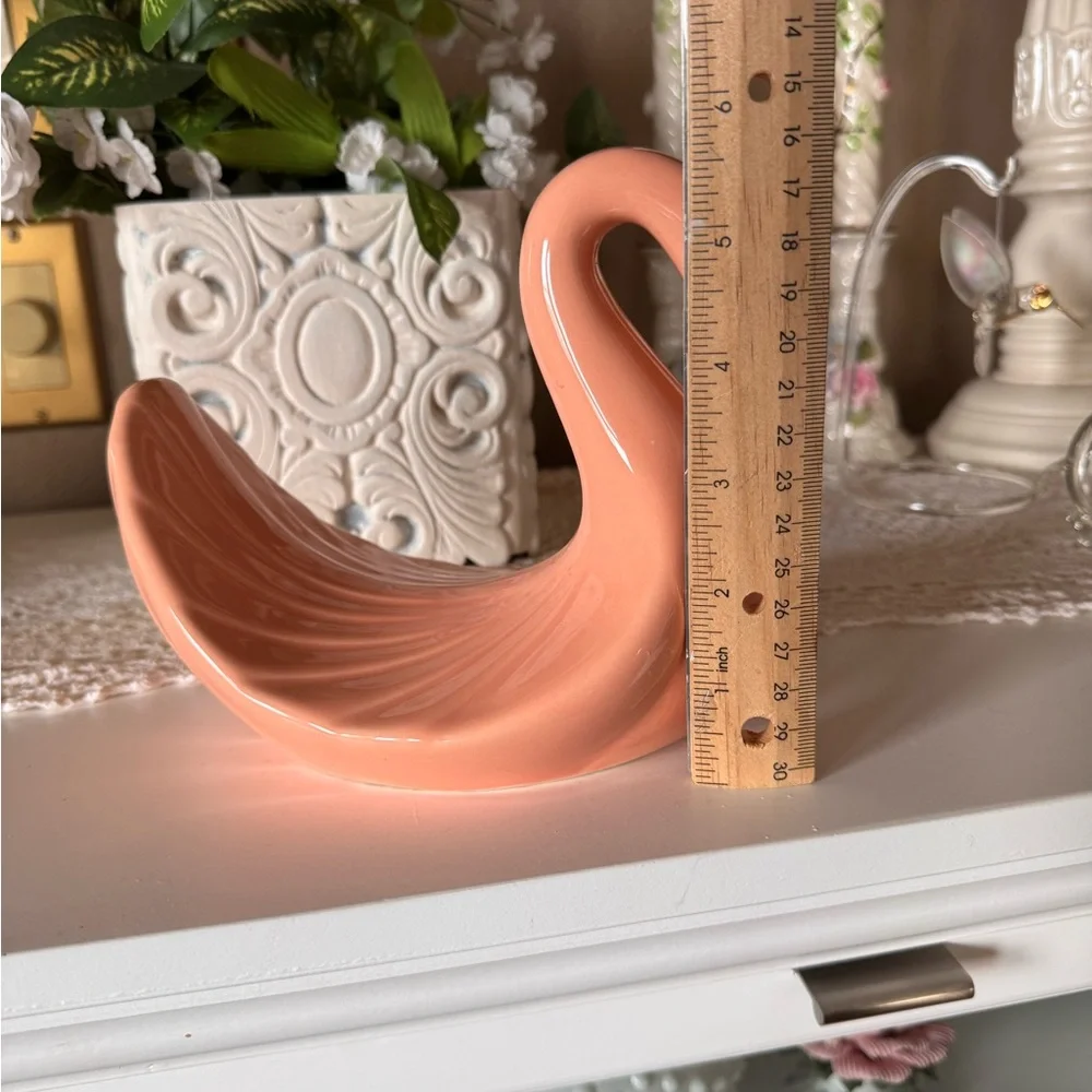 Vintage ceramic swan