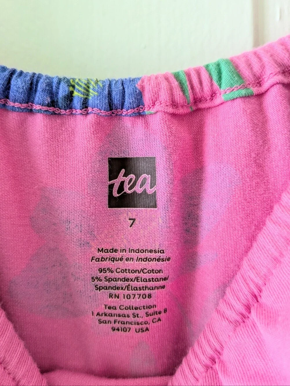 Tea Collection fuchsia top