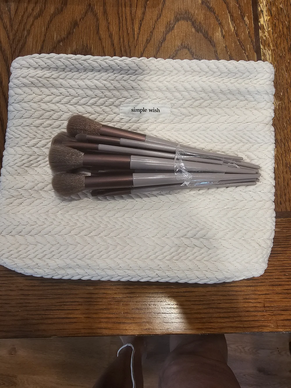 Simple Wish Makeup Brush Set in Taupe and Brown
