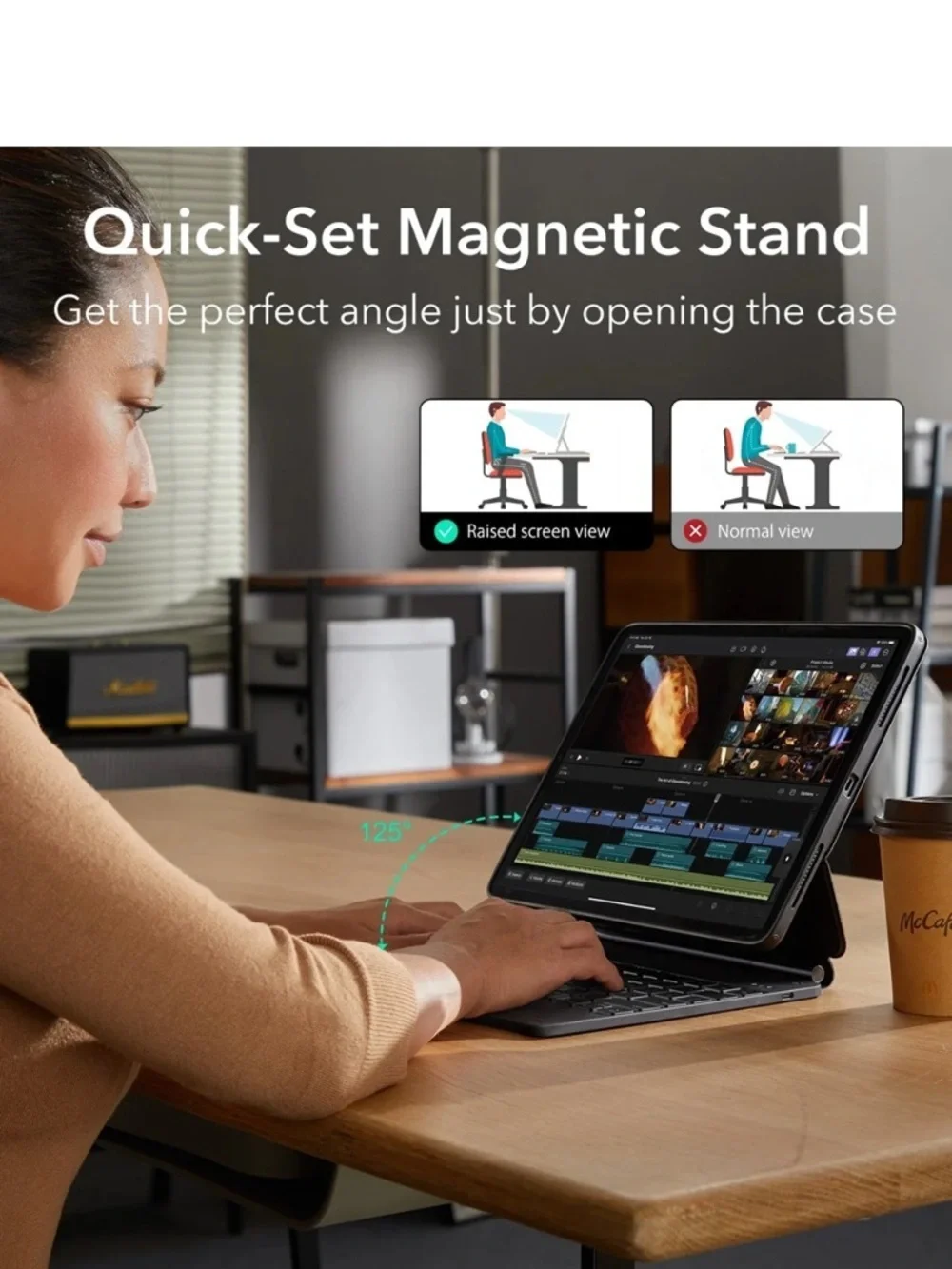 ESR TECH magnetic keyboard