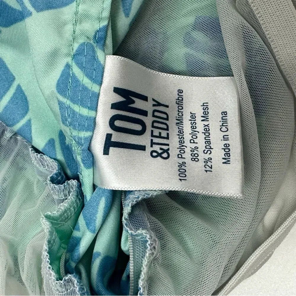 Tom & Teddy 5” turquoise attached