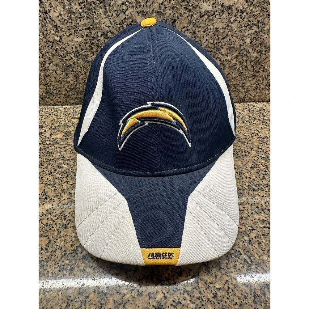 San‎ Diego Chargers Hat Cap Mens One Size Navy White Yellow NFL Football Reebok