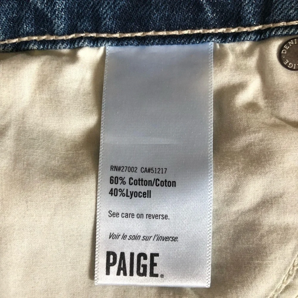 PAIGE distressed frayed