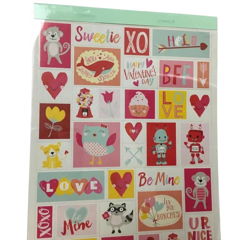 Target valentine’s stickers