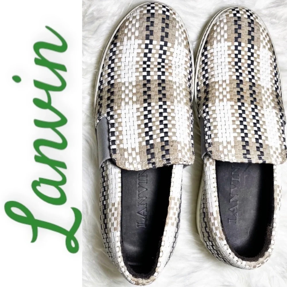 Lanvin basket weave