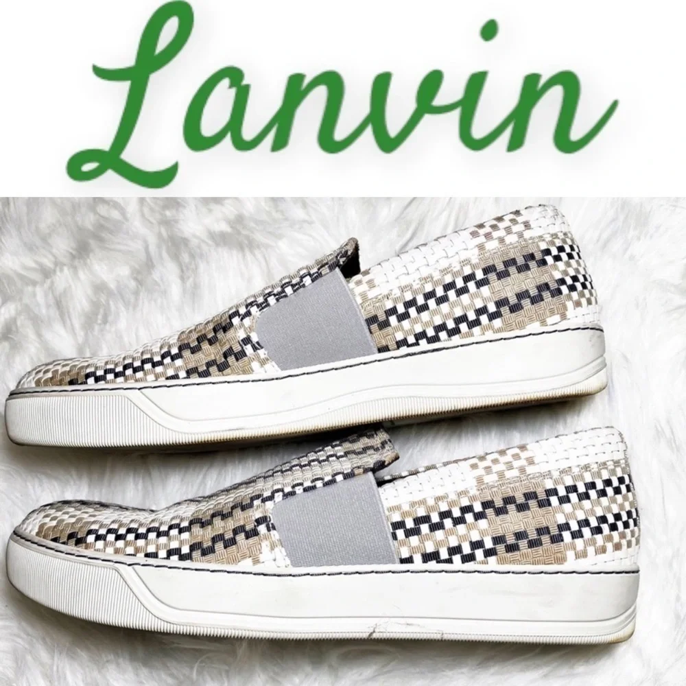 Lanvin basket weave