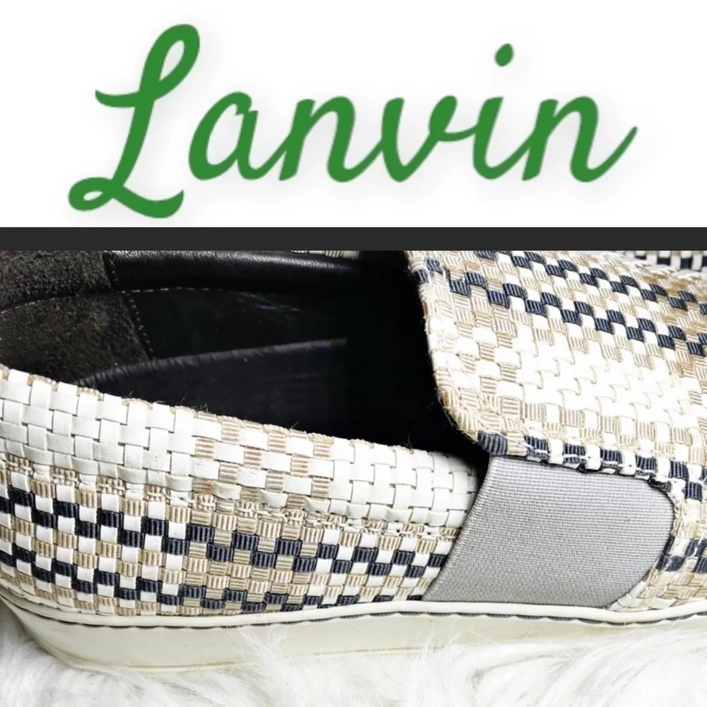 Lanvin basket weave