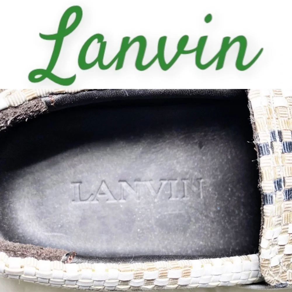 Lanvin basket weave