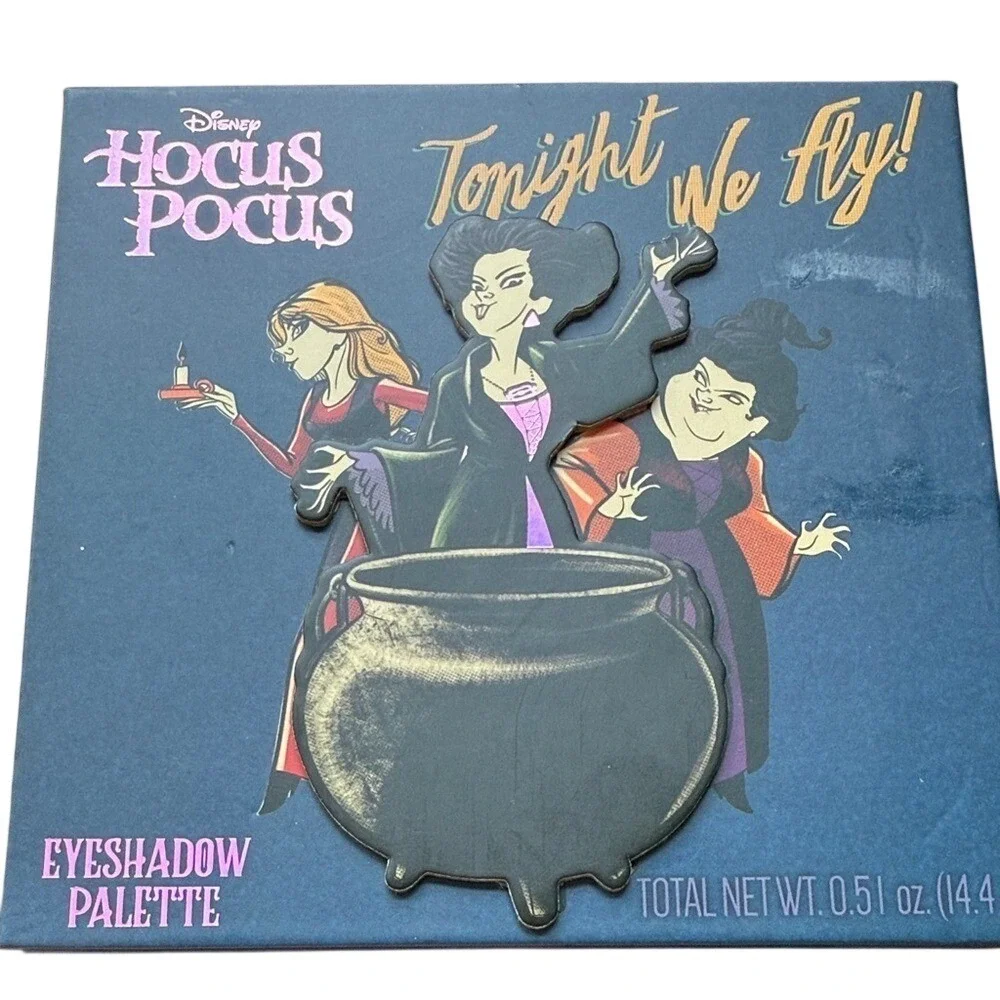 Disney Hocus Pocus Eyeshadow Palette Taste Beauty‎ Tonight We Fly 12 Shades