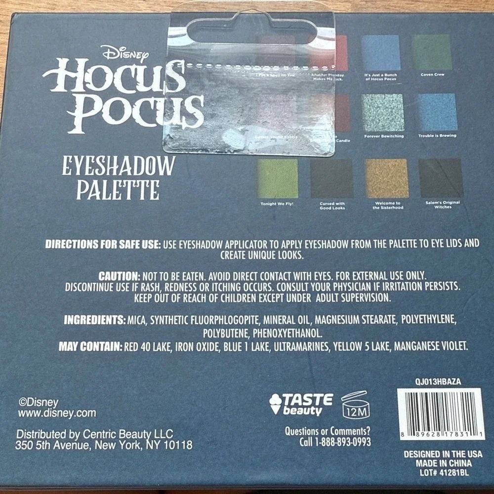 Taste Beauty disney hocus