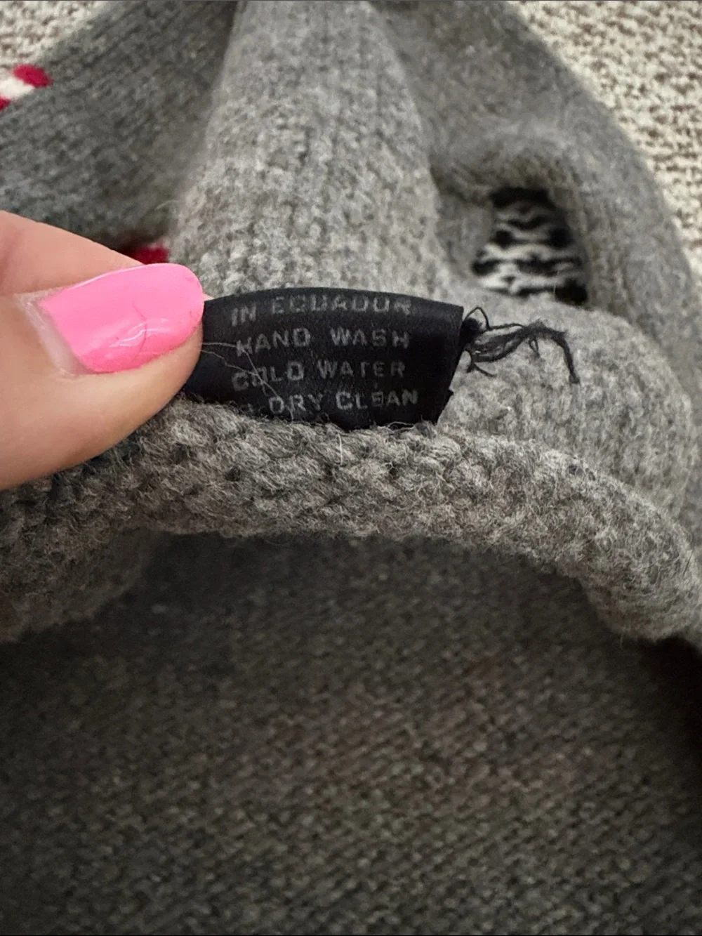 chilly dog no washing sweater
