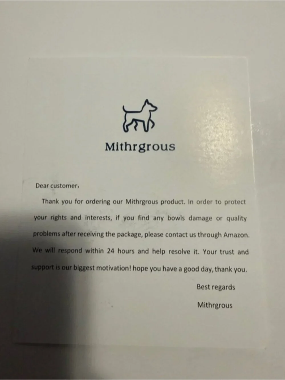 Mithrgrous pack pet