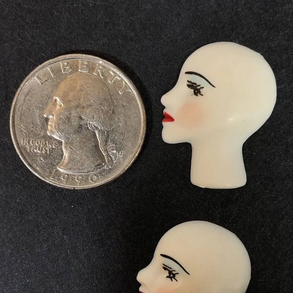 Handmade woman profile