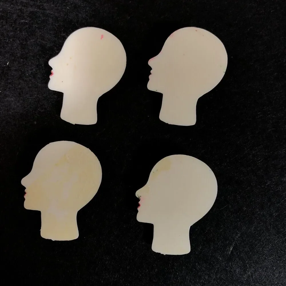 Handmade woman profile