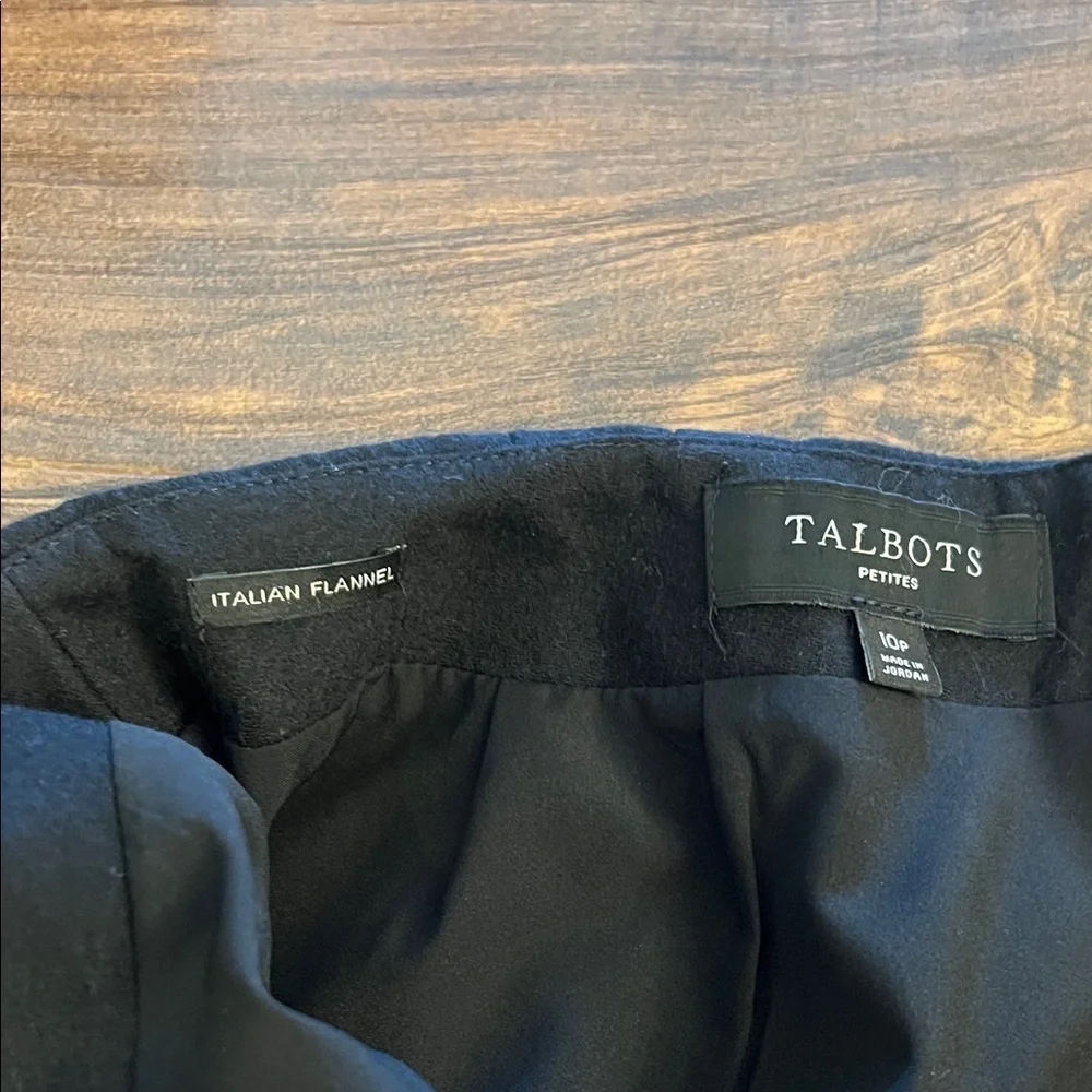 Talbots italian flannel