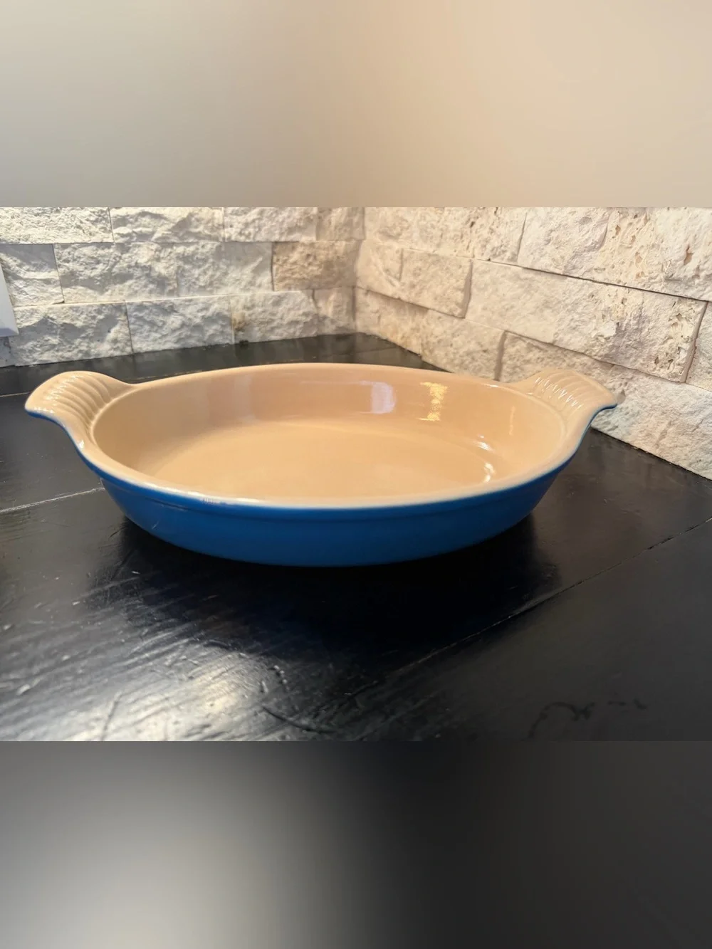 Le Creuset Oval Baking Au Gratin Casserole Dish 7.25” x 11.5”