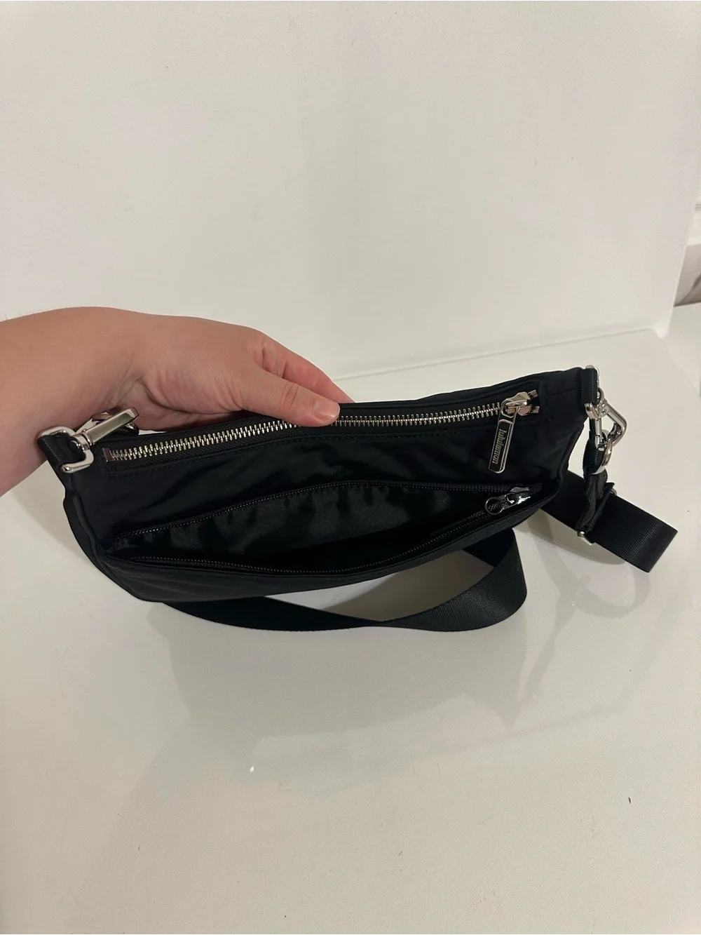 lululemon athletica adjustable silver tone