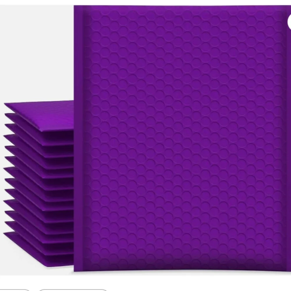 Poly Bubble Mailers,‎ 100-Pack Self-Seal Padded 8x12