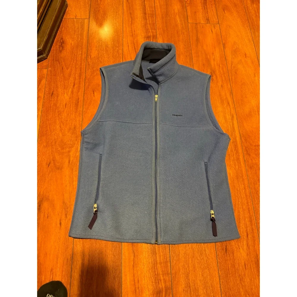 Men's Patagonia Synchilla Fleece Vest Blue Navy M