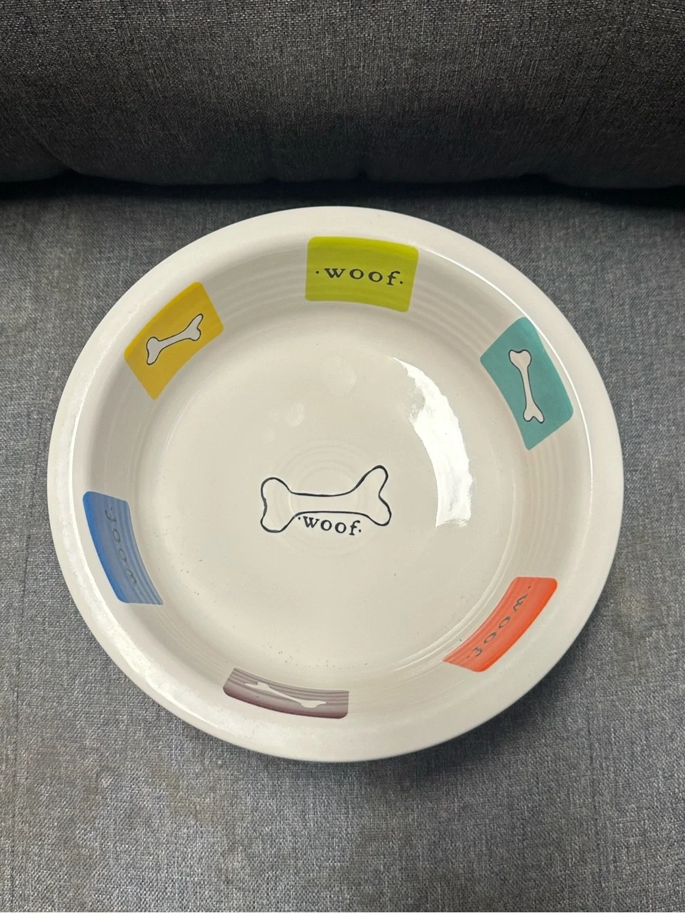 Fiesta ceramic dog