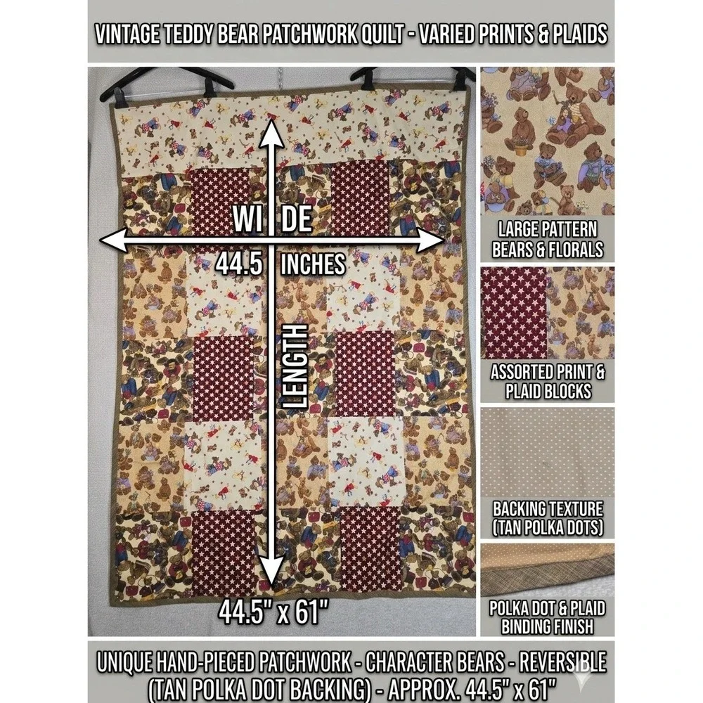 Handmade hand pieced