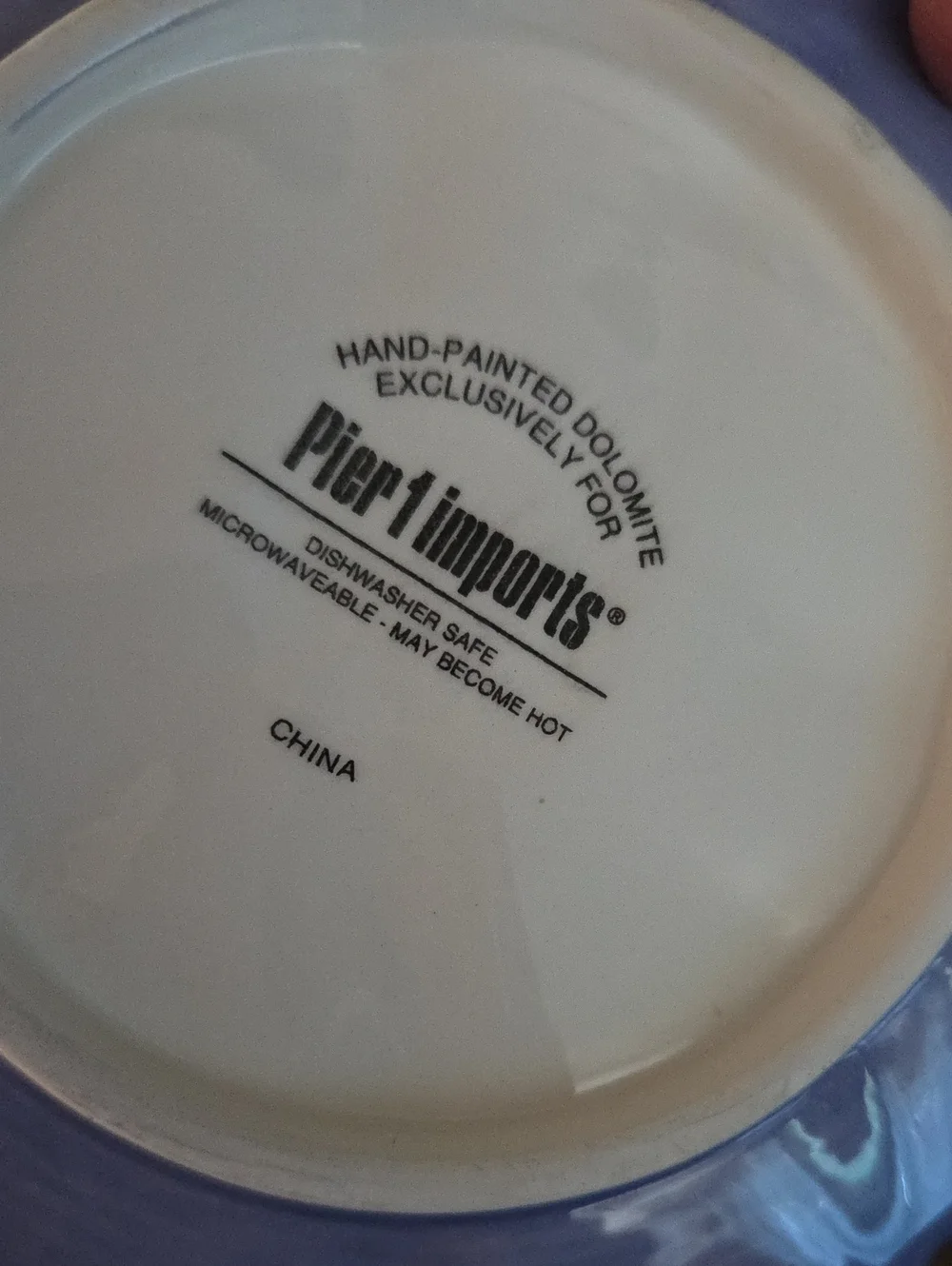 Pier 1 marked ceramic