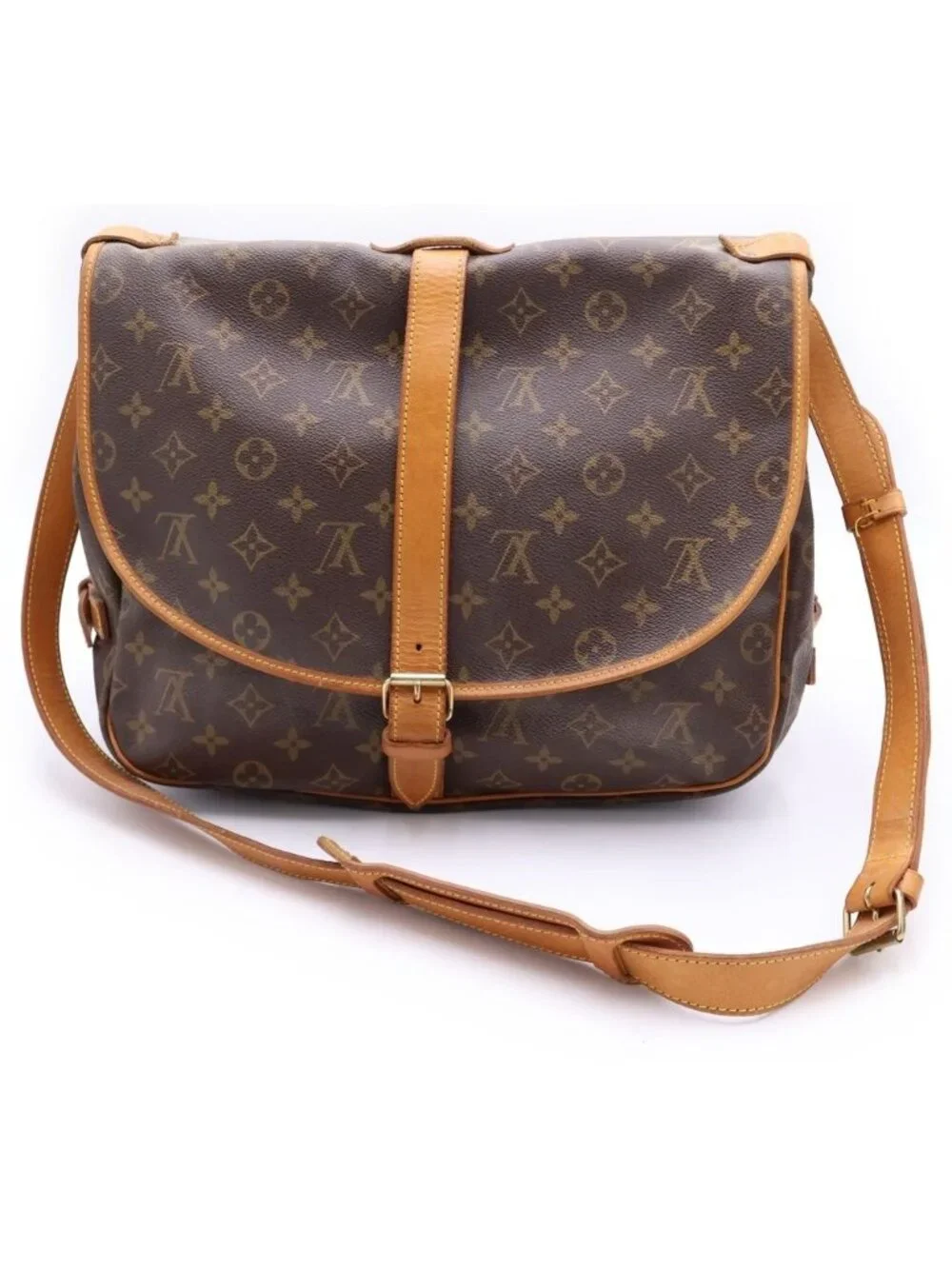 Louis Vuitton leather has