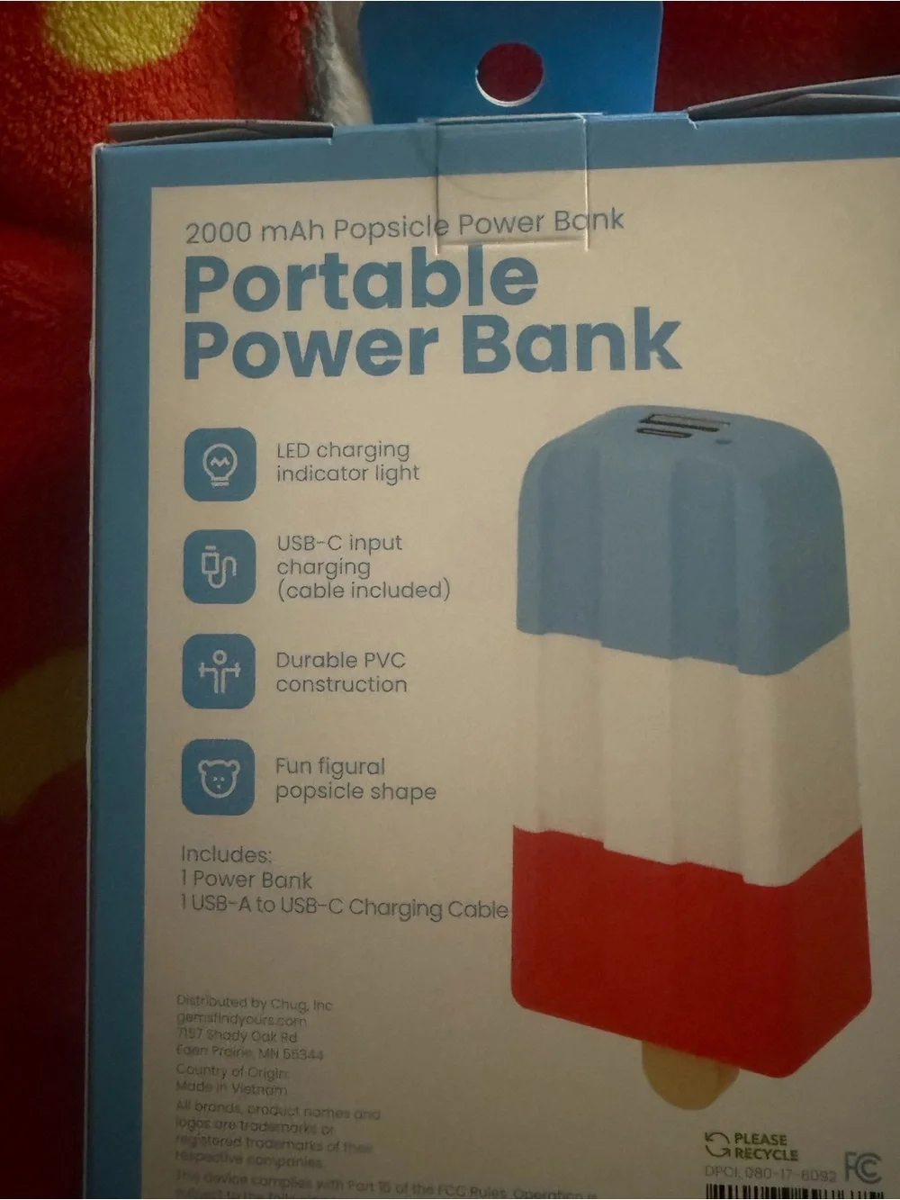 Target new free 2000mah