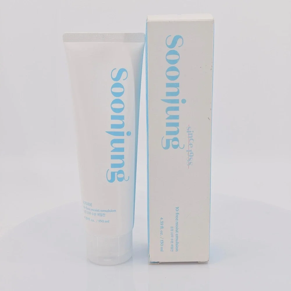 Etude House SoonJung 10-Free Moist Emulsion 130ml K-Beauty Facial Moisturizer