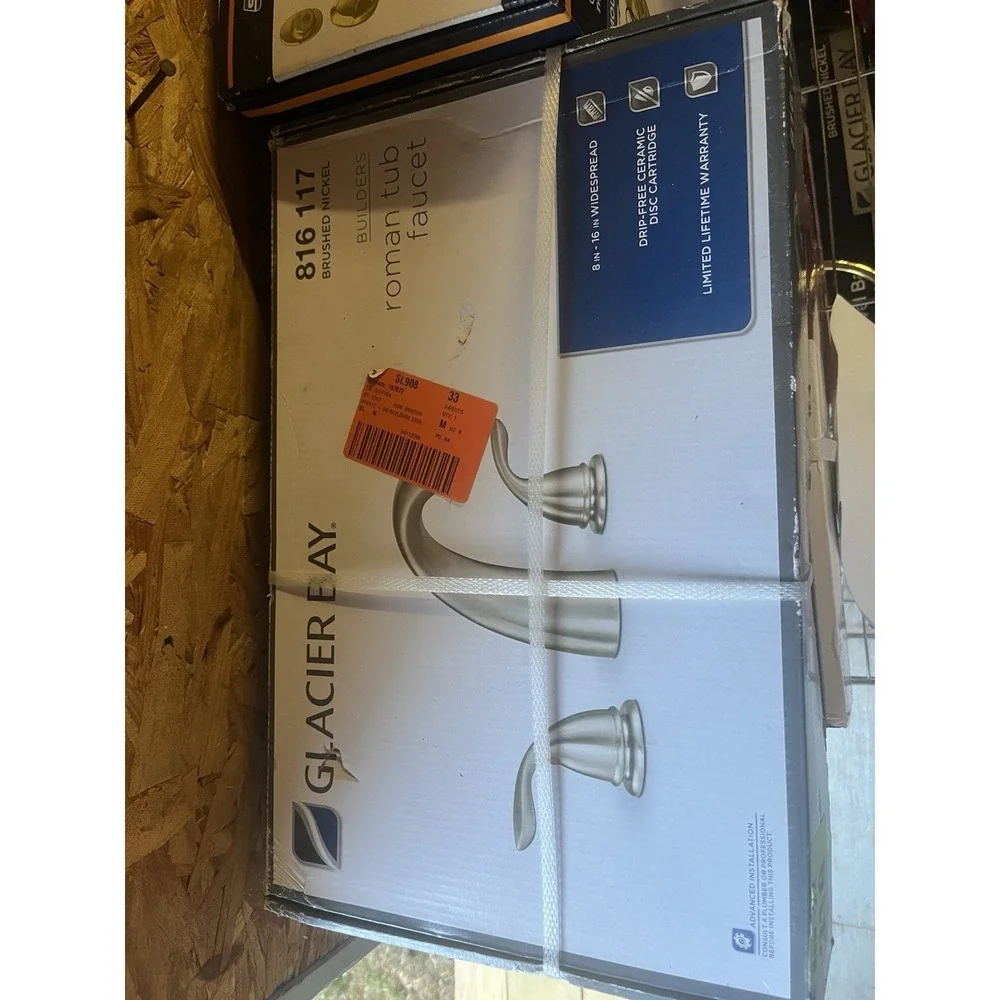 Glacier Bay 2 Handle Deck Mounted Roman Tub Faucet‎