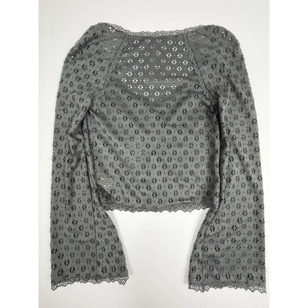 Free People gray crop style