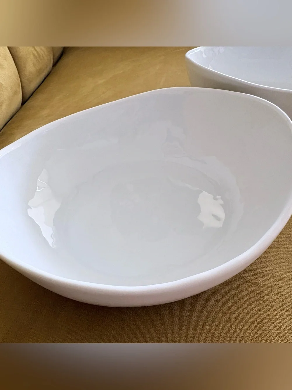 Crate&Barrel discoloration beverly