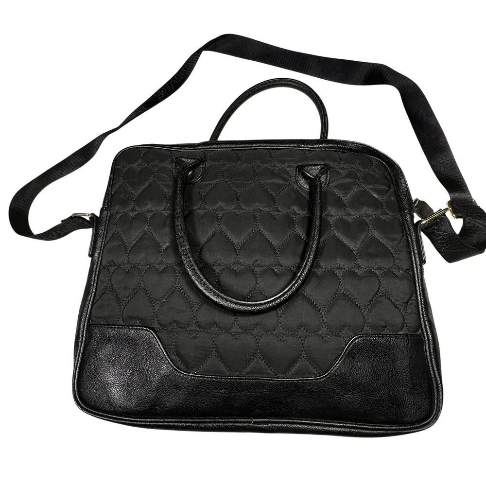 Betsey Johnson quilted heart