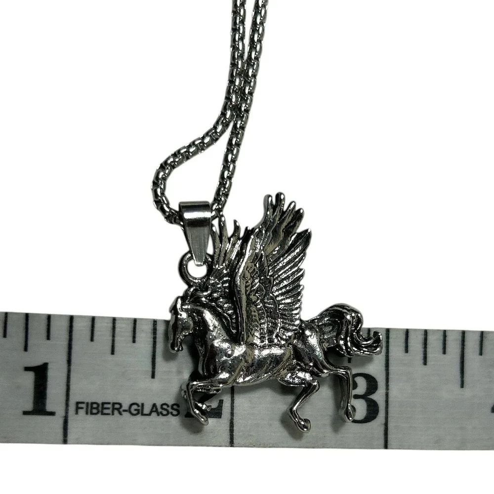 Unbranded silver pegasus