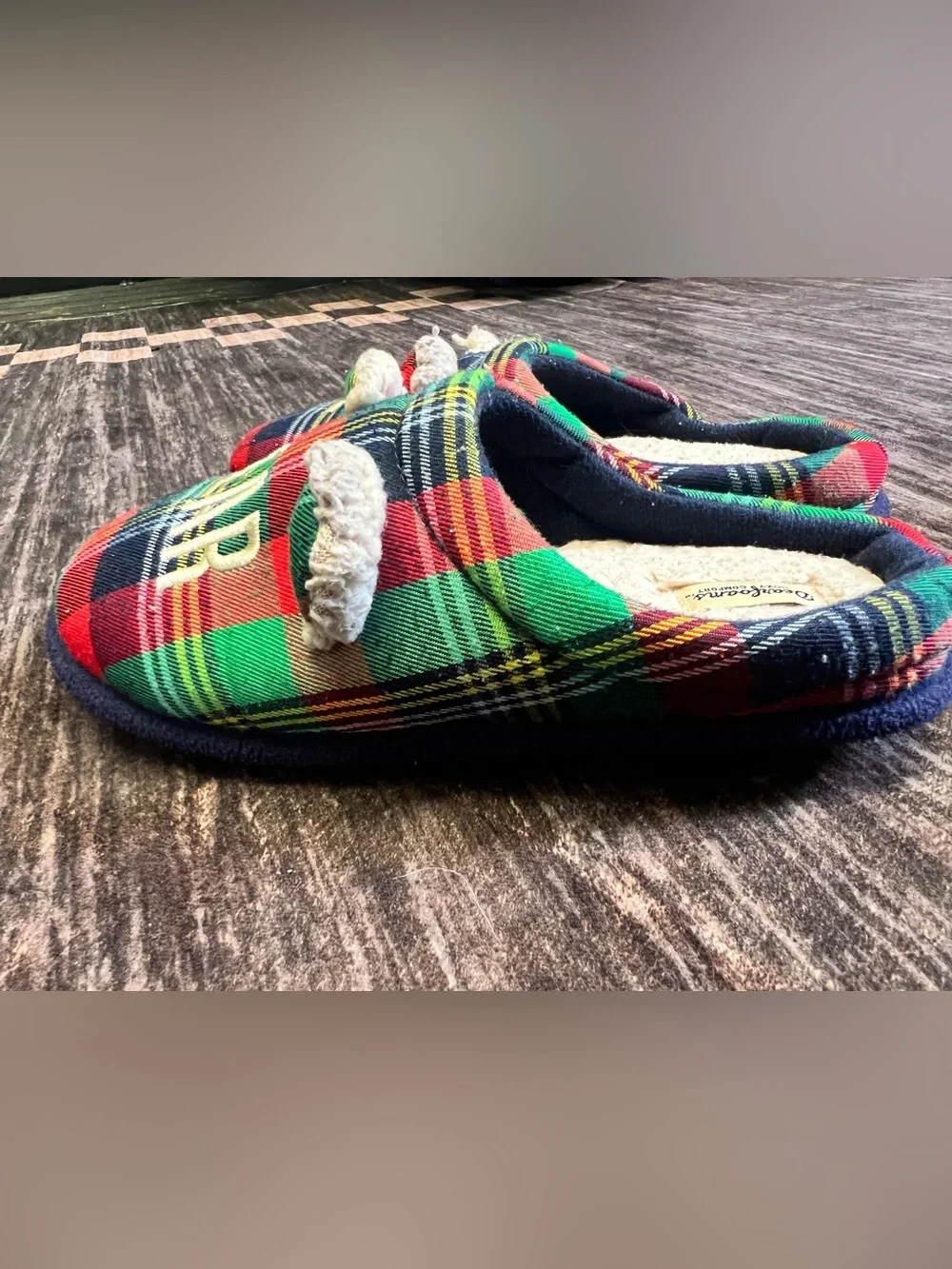 dearfoams cozy toddler