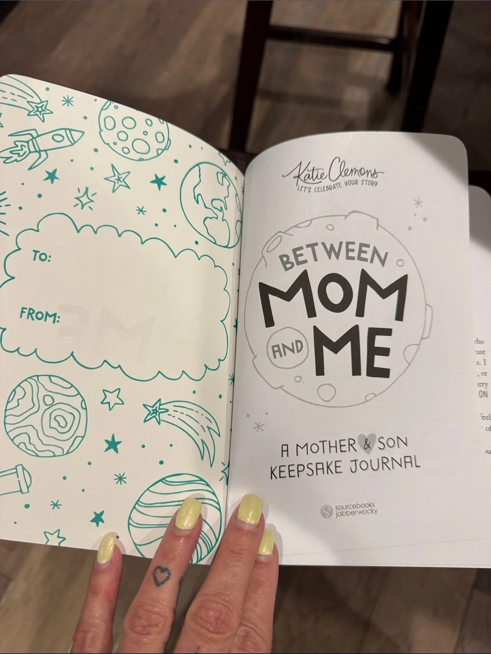 kate clemons between mom