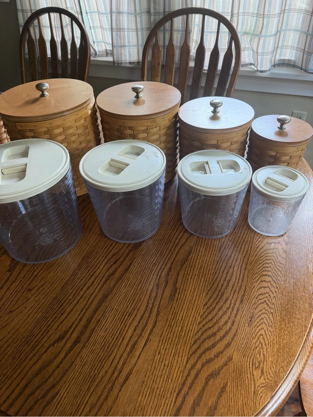 Longaberger four piece