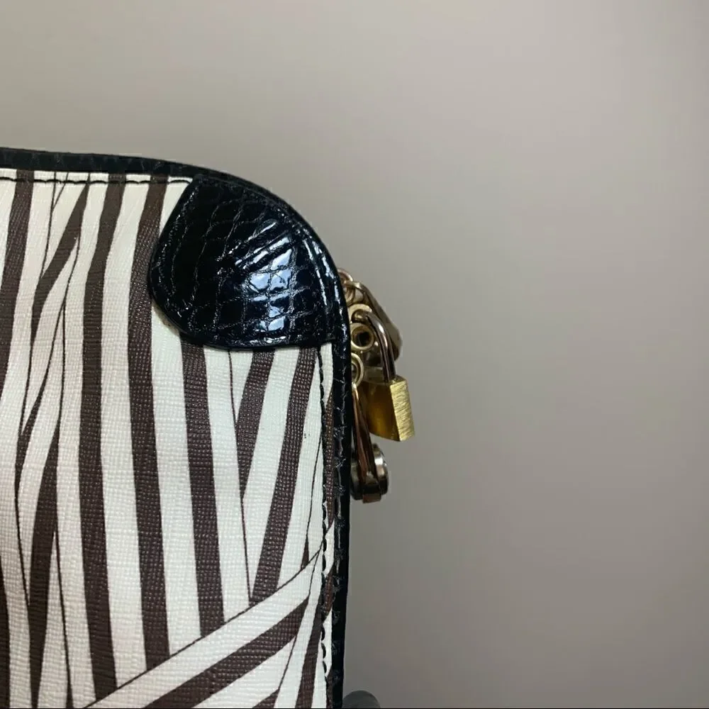 henri bendel coated canvas