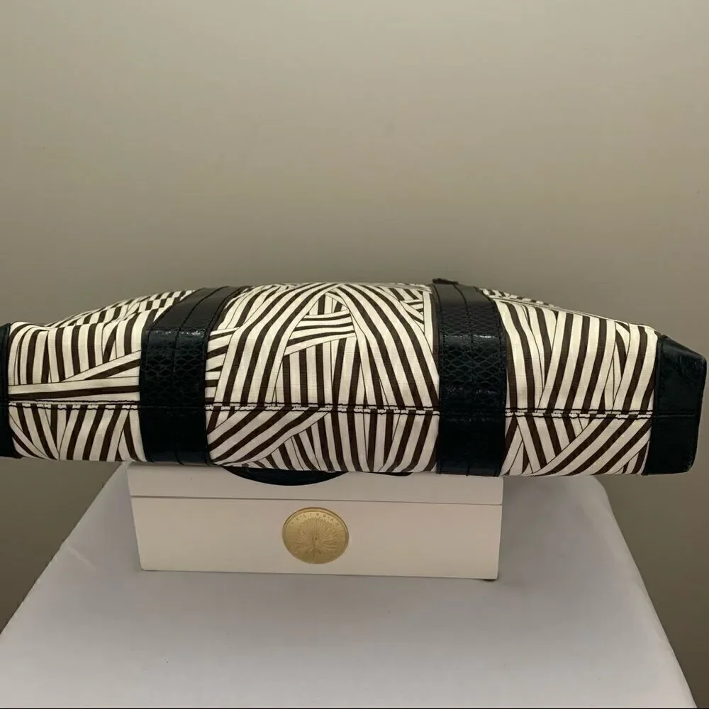 henri bendel coated canvas