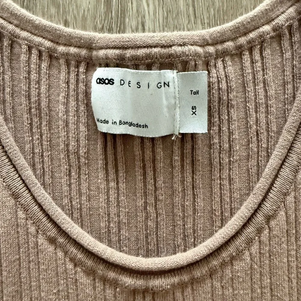 ASOS chic ribbed