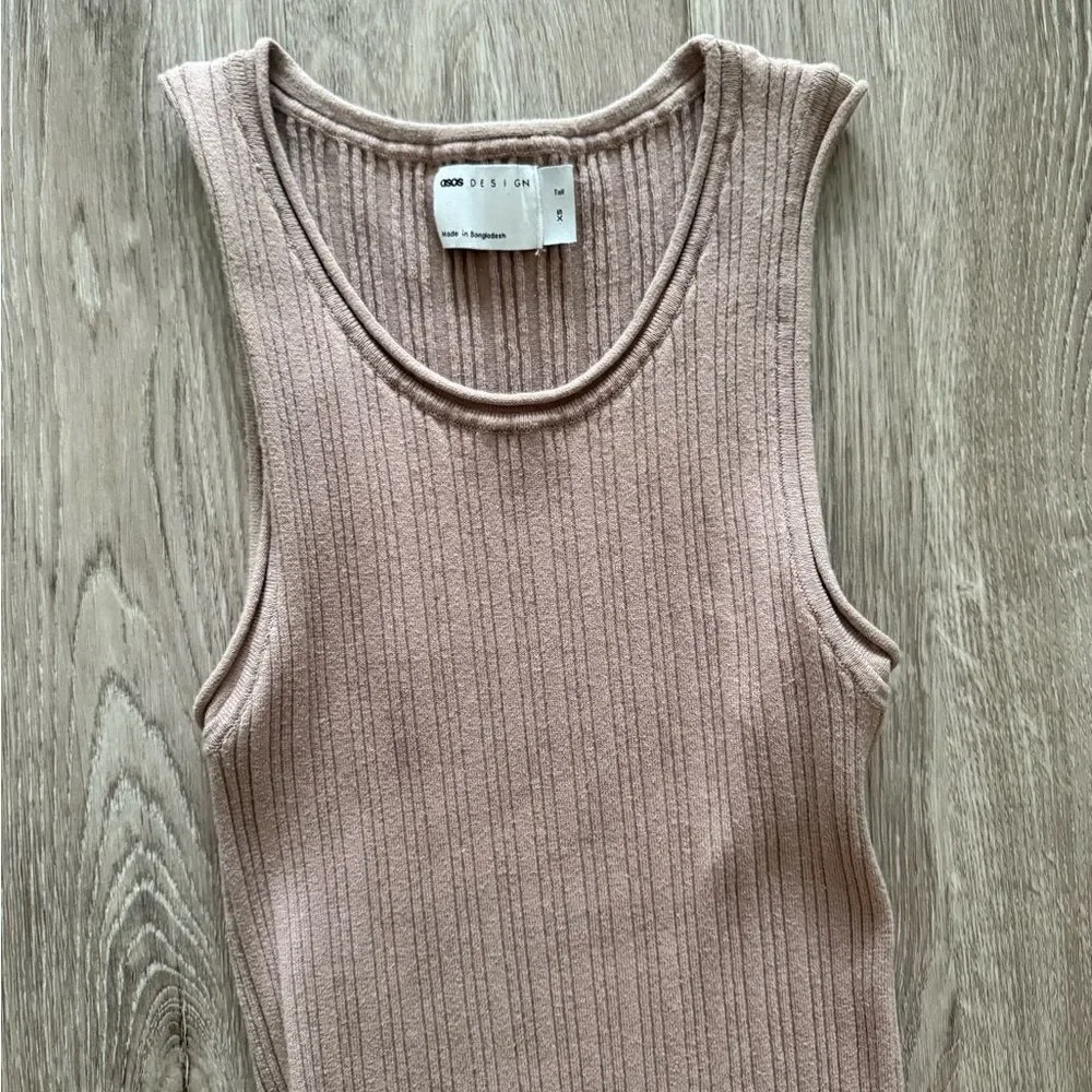 ASOS chic ribbed